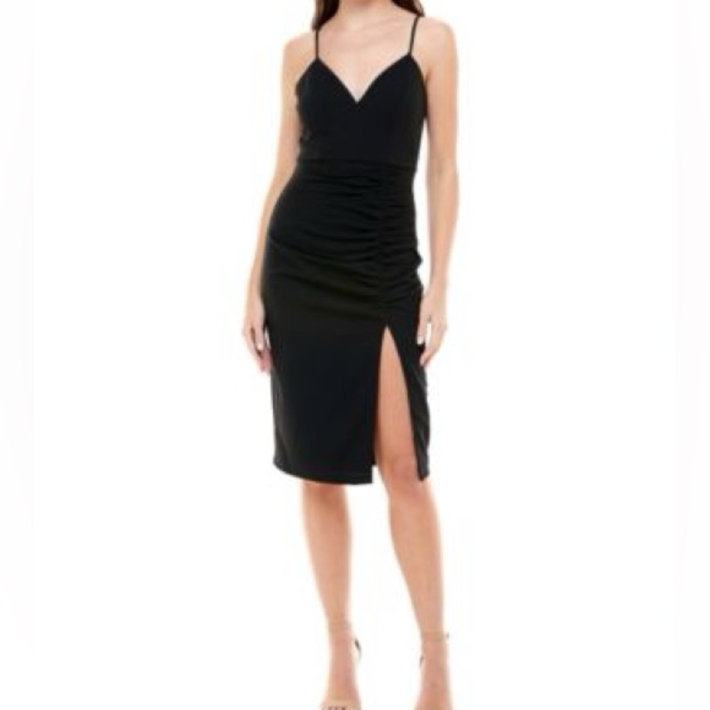 Emerald Sundae's black bodycon dress- XS